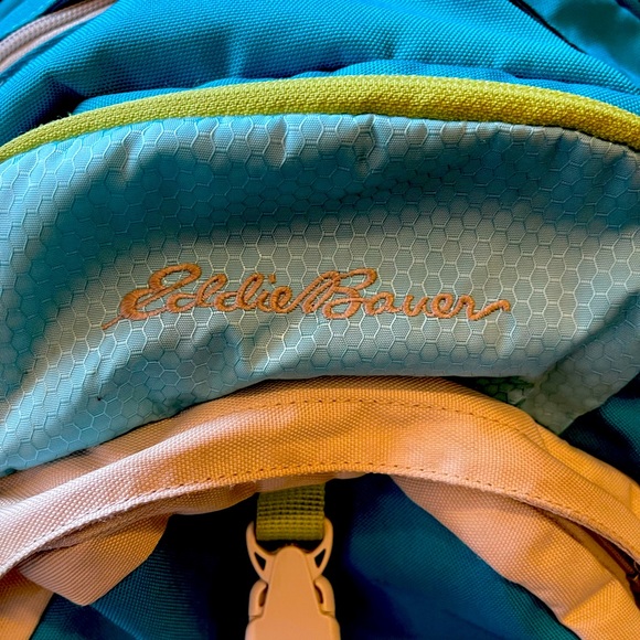 Eddie Bauer full-size backpack with padded back support and straps. - Picture 2 of 6